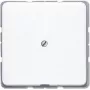 Wall switch plate JUNG CD 590 A WW White, Duroplast, conventional design