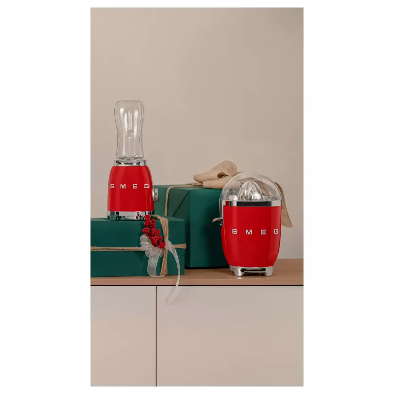 Electric Citrus Press Smeg CJF11RDEU 70 W Red Stainless Steel