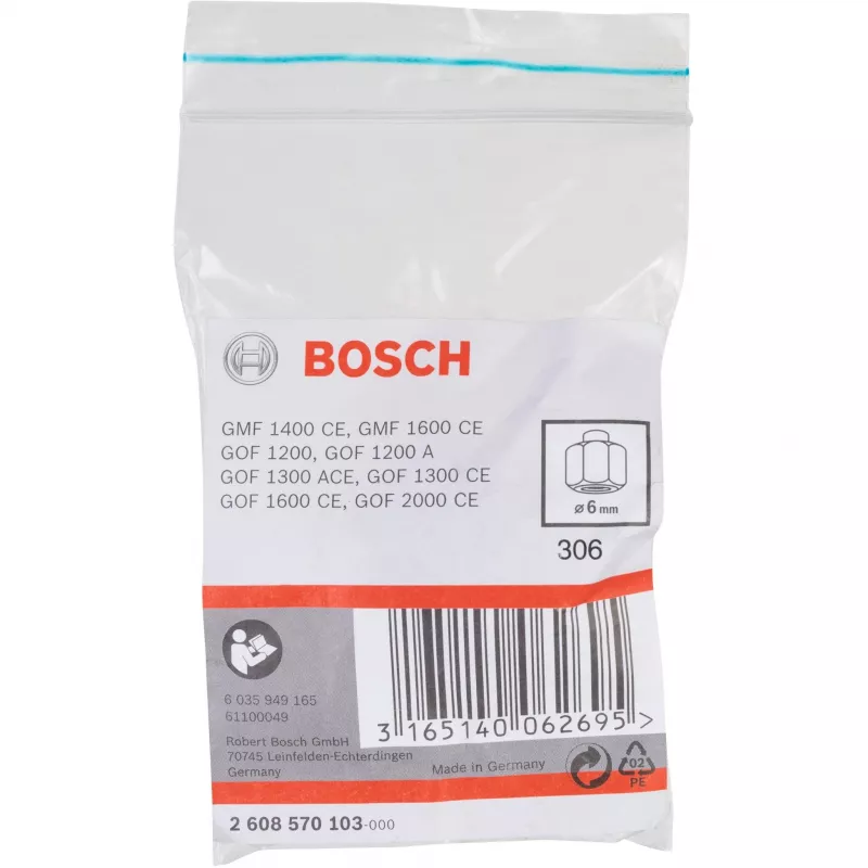 Collets Bosch 2608570103 Diameter 6 mm
