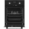 Built-in oven SIMFER 4207DERSP.1 — 47 L, multifunctional, manual pop-up knobs, black, 59.5×45 cm