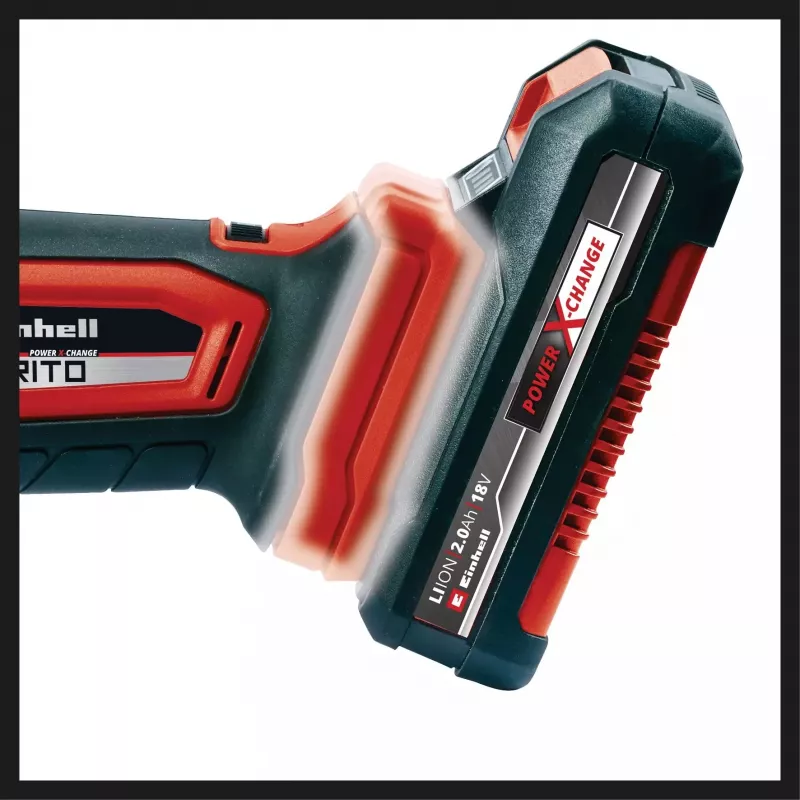 Power X-Change Cordless Multi-Tool VARRITO, 18Volt (Red/black, without Battery and Charger, Includes Accessory)