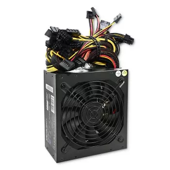 Power supply QOLTEC Gaming Miner 1600W Gold, 1600 W, ATX, Gold efficiency