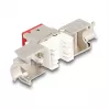 DeLOCK keystone module 88115 Flat Red RJ-45 10 pcs