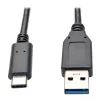 Tripp U428-003-G2 USB-C-to-USB-A-Cable (Plug/Plug) - USB 3.2 Gen 2 (10 Gbit/s) - Thunderbolt 3-compatible - 0,91 m - 1,83 m - USB C - USB A - USB 3.2 Gen 2 (3.1 Gen 2) - Male/Male