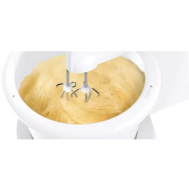 Hand mixer Bosch MQWPL2000 — 375 W, 4 speeds, turbo, pulse, stainless steel attachments, bowl included