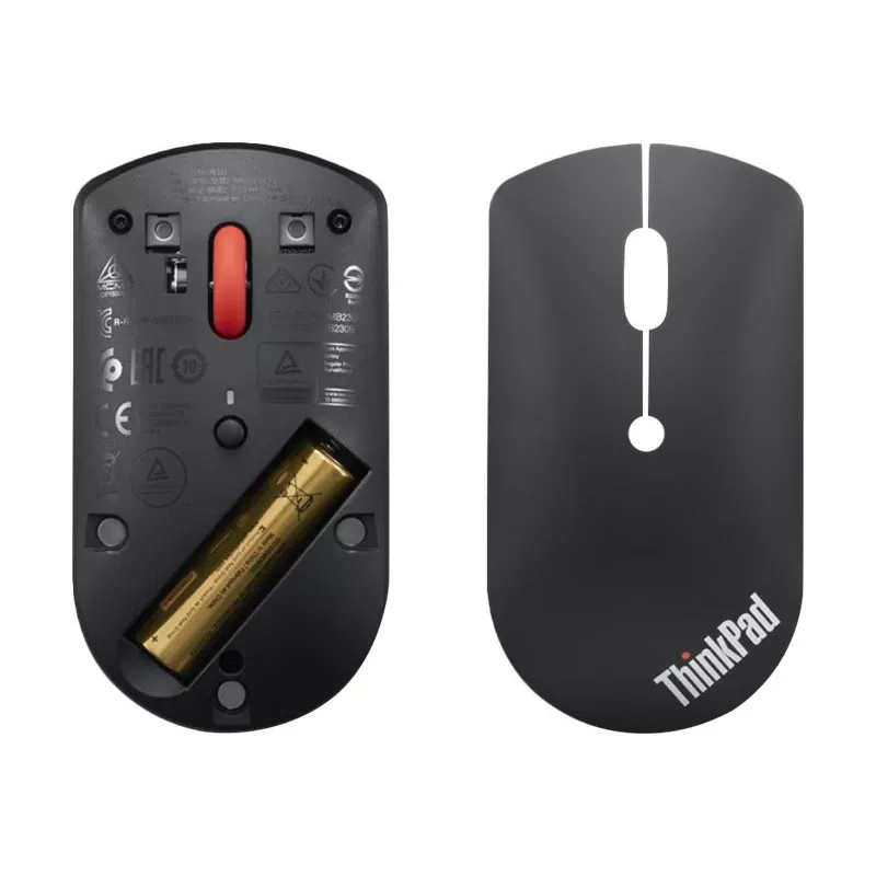 Lenovo 4Y50X88823 mouse Office Ambidextrous Bluetooth Optical 2400 DPI