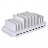 UNITEK Y-2190 Charging Station Organizer Freestanding White