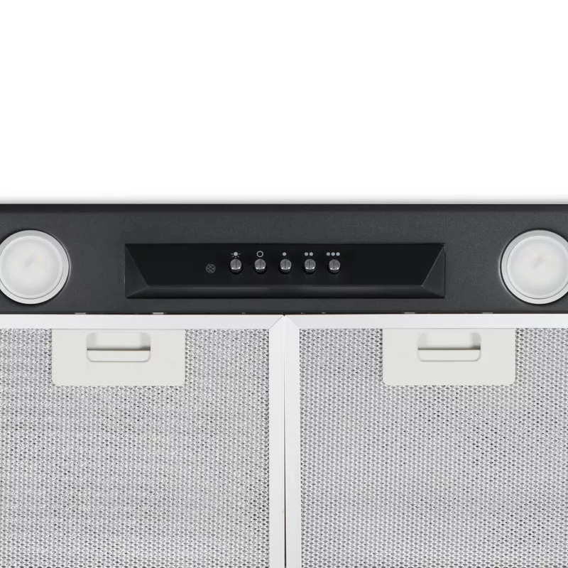 Wall-mounted cooker hood CATA 02030408 — 492 mm width, 645 m³/h, metal grease filters, LED lighting