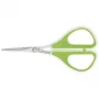 Scissors WEDO 975 411 universal straight-cut single 114 mm, green/white