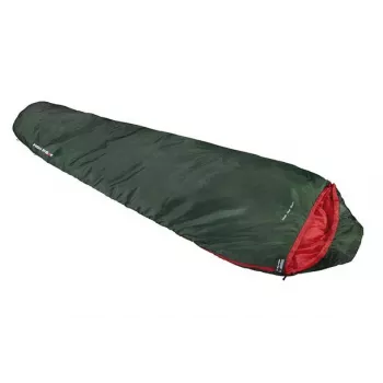 High Peak Lite Pak 1200 Mummy sleeping bag Polyester Green, Red 23263