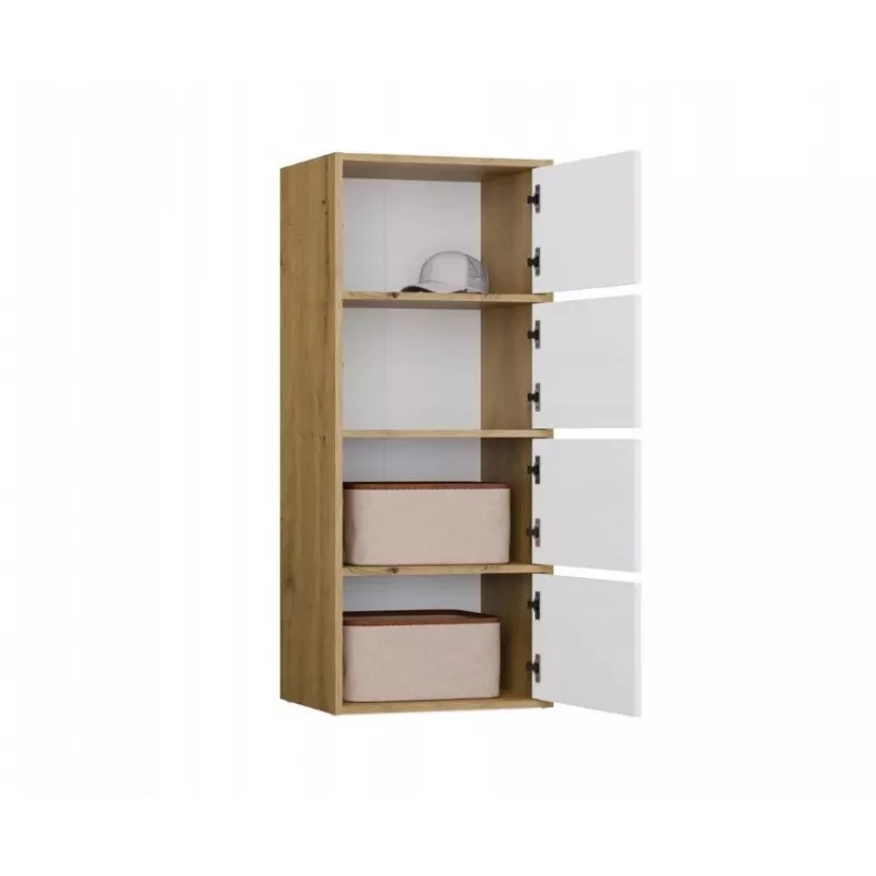 ALMA CHEST OF DRAWERS ARTISAN OAK/WHITE