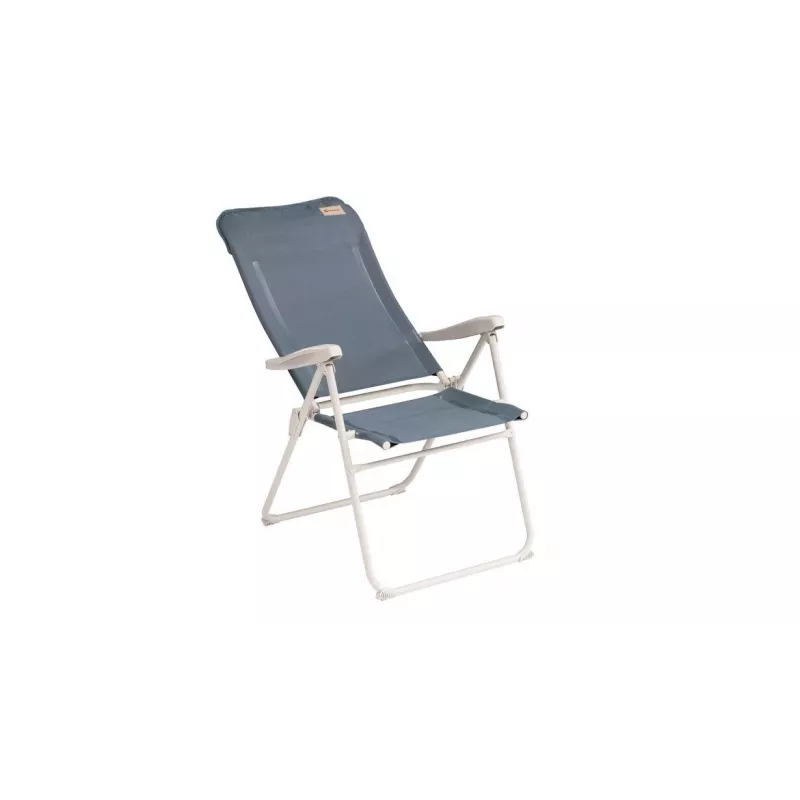 Camping chair Outwell Cromer — 2-leg folding chair, max load 120 kg, weight 5.4 kg, blue