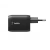 USB-C Dual Charger Belkin ENA007KQBK 65W — Dual USB-C PD Charging for Laptops and Mobile Devices