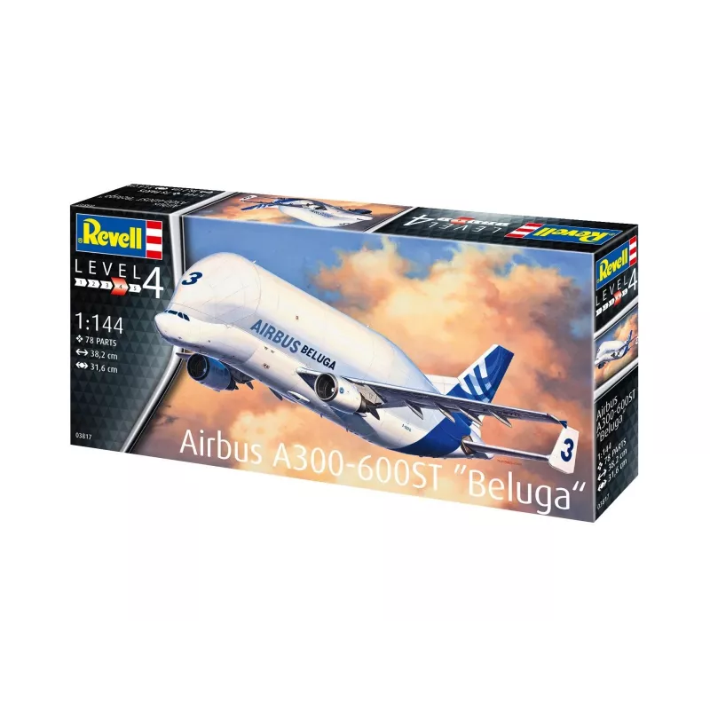 Revell 1/144 Scale Airbus A300-600 pc(s) Beluga Model Kit