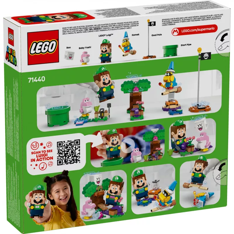 Construction Toy LEGO 71440 Super Mario Interactive LEGO Luigi figure set