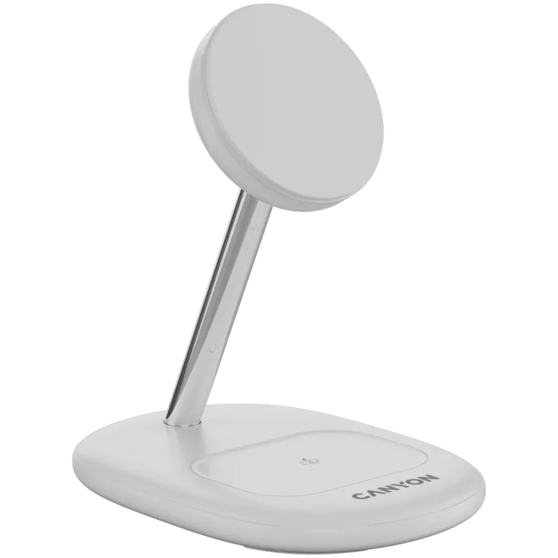 Canyon On Power 205 - 2in1 - wireless charging station for 2 devices simultaneously - white