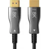 Claroc Cable HDMI 2.1 Aoc, M/M, 4K@120HZ, 8K@60HZ, 20M, FEN-HDMI-21-20M