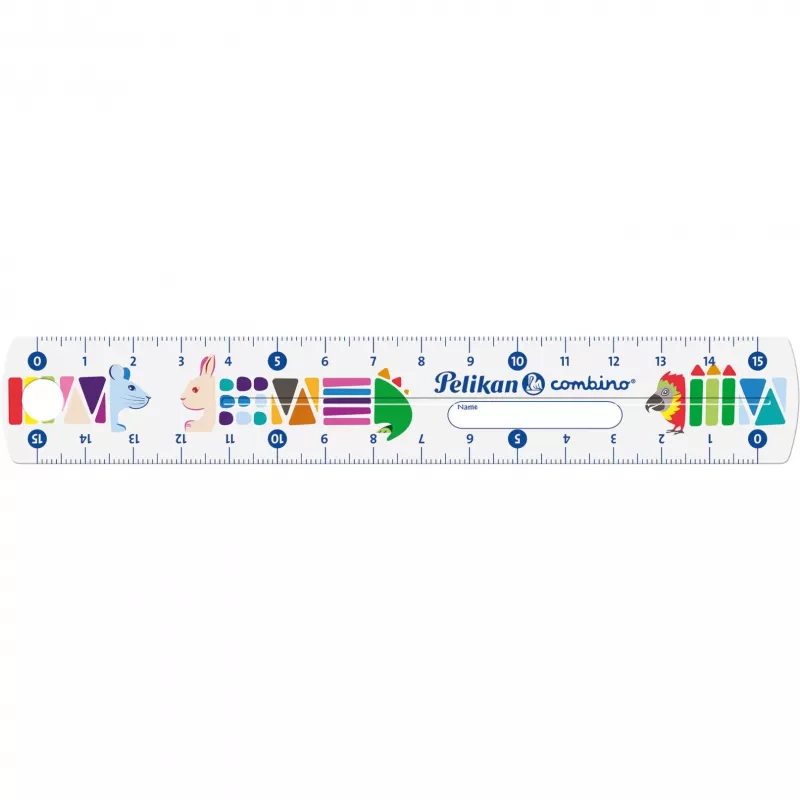 Ruler Pelikan 811224 150 mm Plastic Multicolour