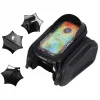 Extralink Bicycle Bag, Waterproof Frame Pannier with Phone Case