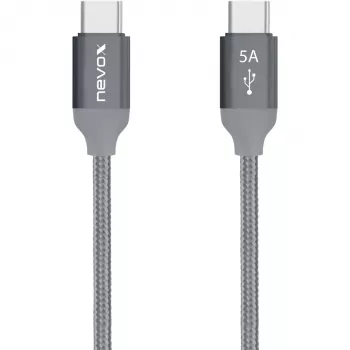 Nevox 1653 USB Cable Grey
