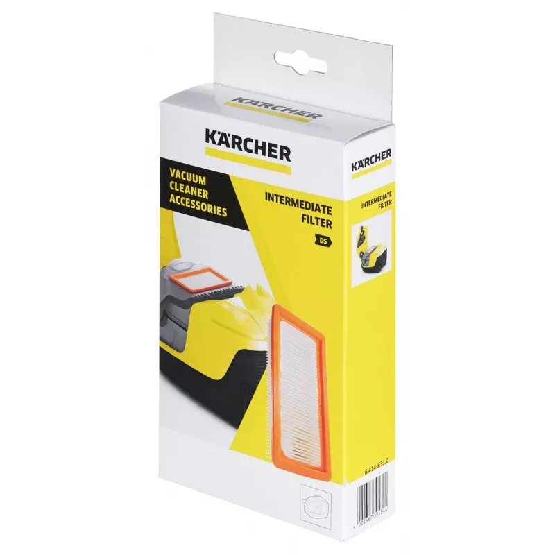 Motor protection filter cartridge for Karcher DS 6.000 / 5500 / 5600 models, MPN 6.414-631.0, single filter