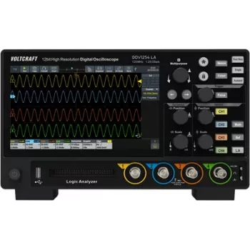 Voltcraft DOV1254 LA Digital-Oscilloscope 125 MHz 4-Channel 1.25 GSa/s 100 Mpts 12 Bit (VC-16753925)