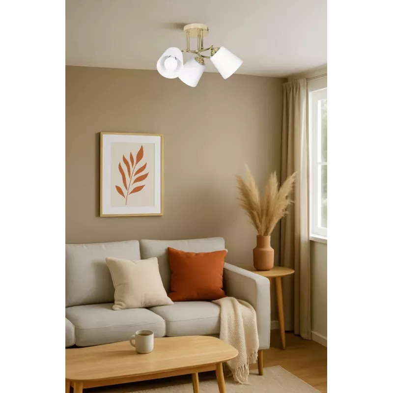 Activejet AJE-EMILY 3P GOLD E27 pendant lamp 3x40W