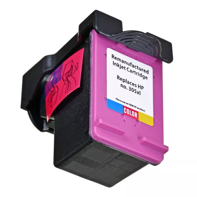 Inkjet Colour Cartridge Superbulk HP 305XL (3YM63AE) 17 ml, compatible with HP DeskJet 2820e