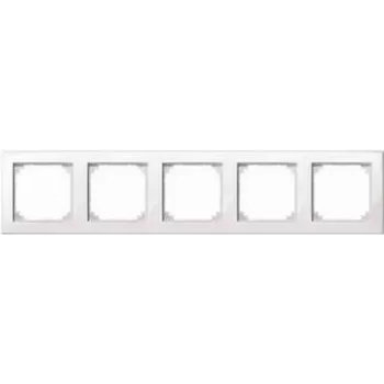 Wall plate / switch cover Merten 478519, single-gang, white