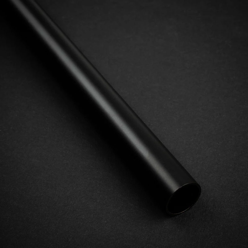 Hard Tubing 14mm OD, 500mm — BitsPower Bitspower None Chamfer Brass, carbon black