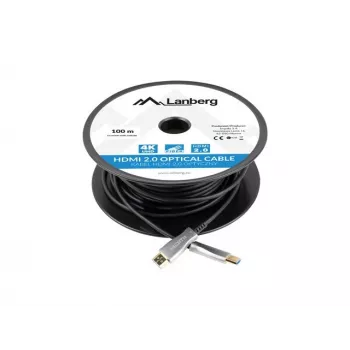 HDMI Cable Lanberg CA-HDMI-20FB-1000-BK 100m