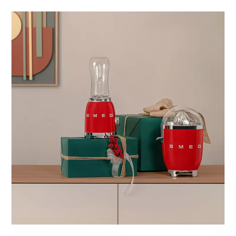 Electric Citrus Press Smeg CJF11RDEU 70 W Red Stainless Steel