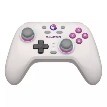 Wireless controller GameSir T4n white — Bluetooth, ergonomic design