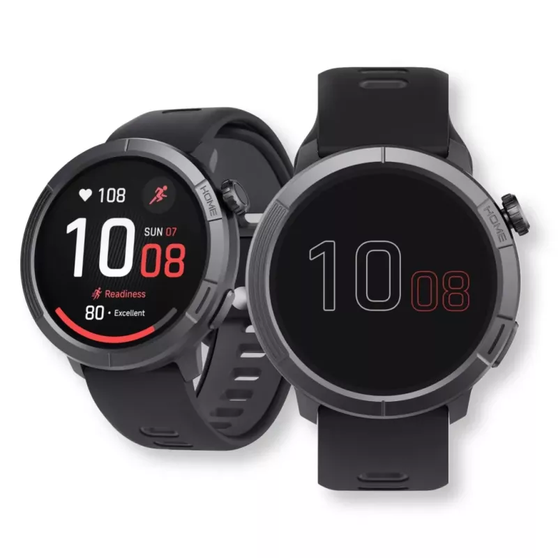 Stelio wristwatch STSWA102BT Activ Pro GPS 46mm Black Titanium case