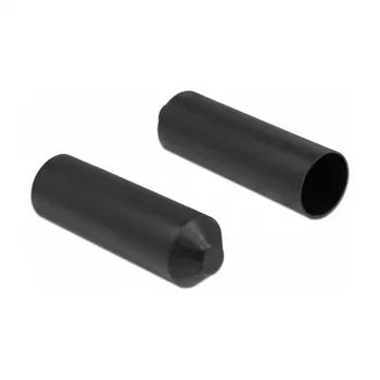 Cable boot DeLOCK 19841 Black 2 pcs