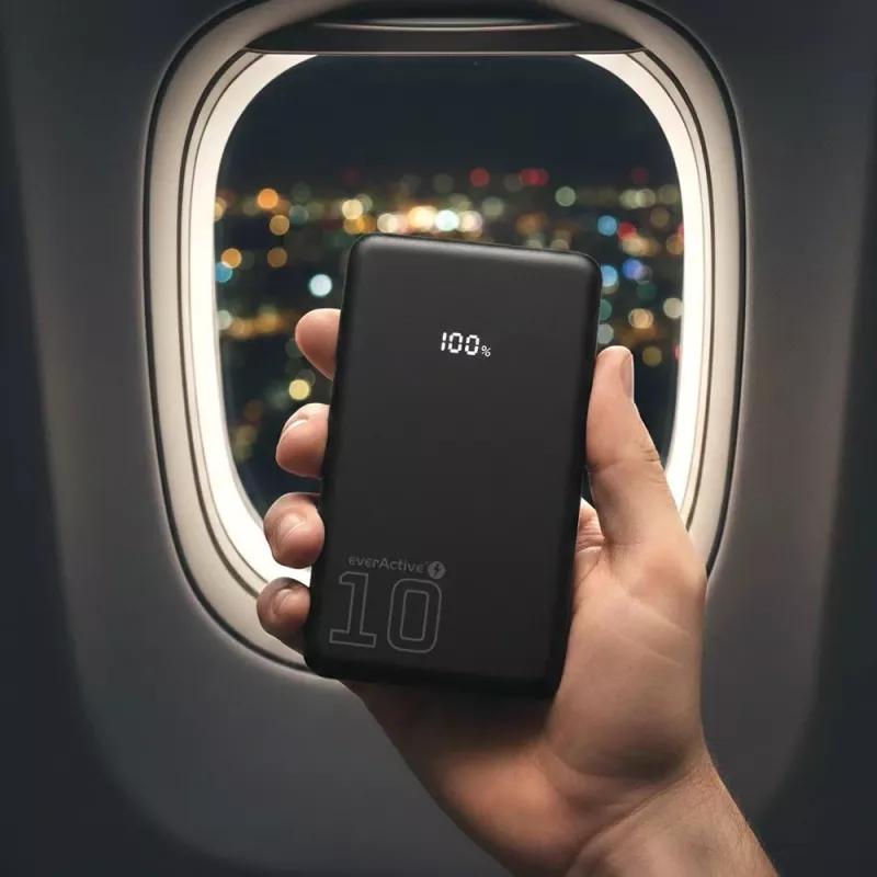 Portable Powerbank everActive EB-11QB 10,000 mAh, 2× USB-C 20W (QC4.0)