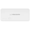 Portable charger Esperanza EMP106WE Radium — 8000 mAh, 3-device output, Micro-USB input, 5V/2A & 5V/1.5A/1A outputs, grey