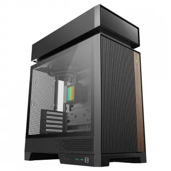 Desktop PC Case DeepCool CL6600 Black — supports ATX/PS2/SFX/SFX-L PSUs, 140 mm front fans, 120/140 mm top/rear, 2.5/3.5 inch drives