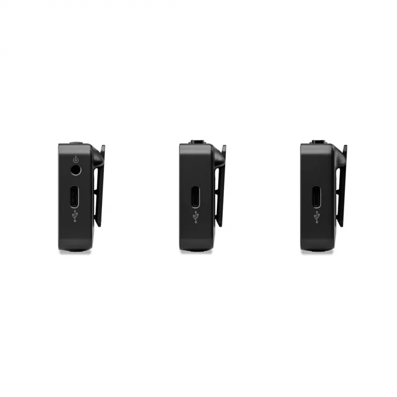 Rode Wireless Go Iii 3Rd Gen Compact Wireless Microphone System, Black