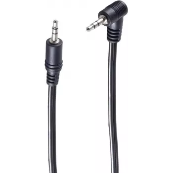 Audio Cable ShiverPeaks BS30817 1.5m 3.5mm Male to Male Black