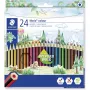 Colored Pencils Staedtler Noris colour 185 Multicolour 24 pcs