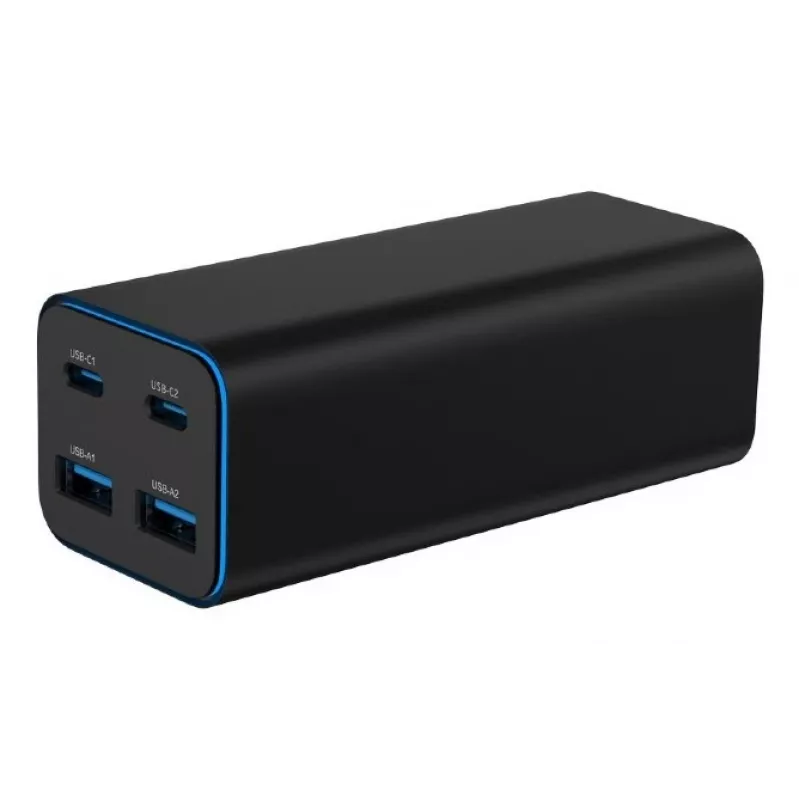 Gembird TA-UC-2A2C-PD100-01-BK mobile device charger Laptop, Smartphone Black AC Fast charging Indoor