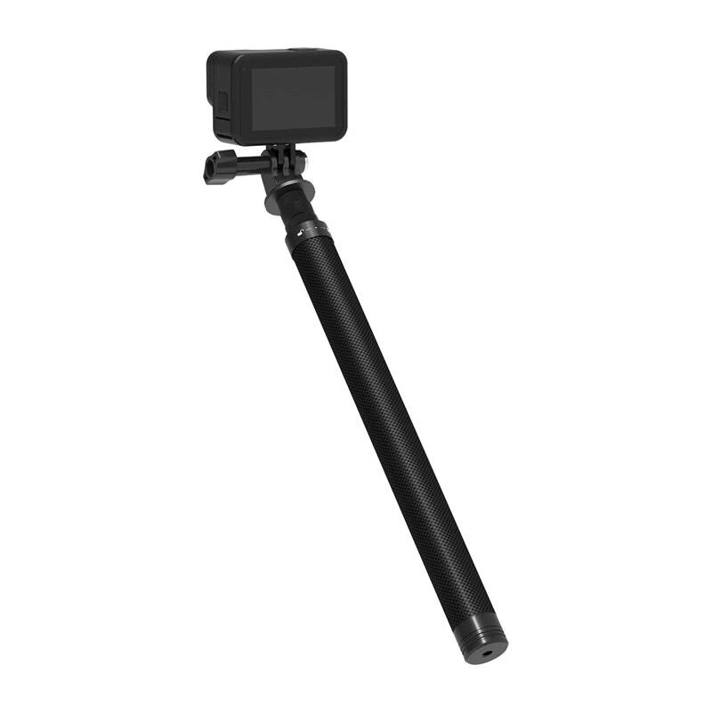 1.16m long Telesin carbon fiber selfie stick for sports cameras