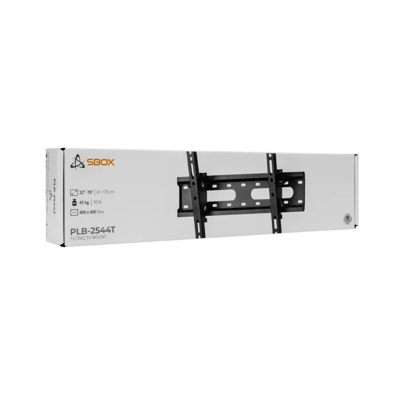 TV mount SBOX PLB-2544T-2 for 32–70 inch TVs, max load 45 kg, VESA up to 400×400