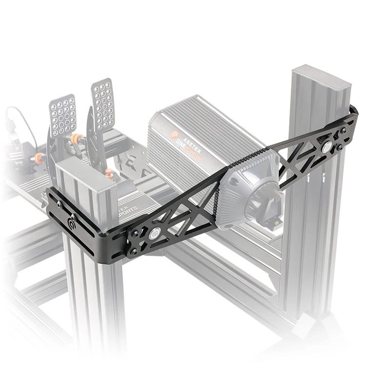 Mounting bracket Asetek SimSports Steel Black 135x535x168mm