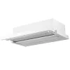 Built-in hood AKPO WK-7 LIGHT ECO 60 WHITE, metal filter, 58 dB