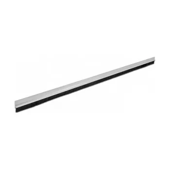 Brush strip DeLOCK 66650 20 mm with aluminium profile angled length 1 m