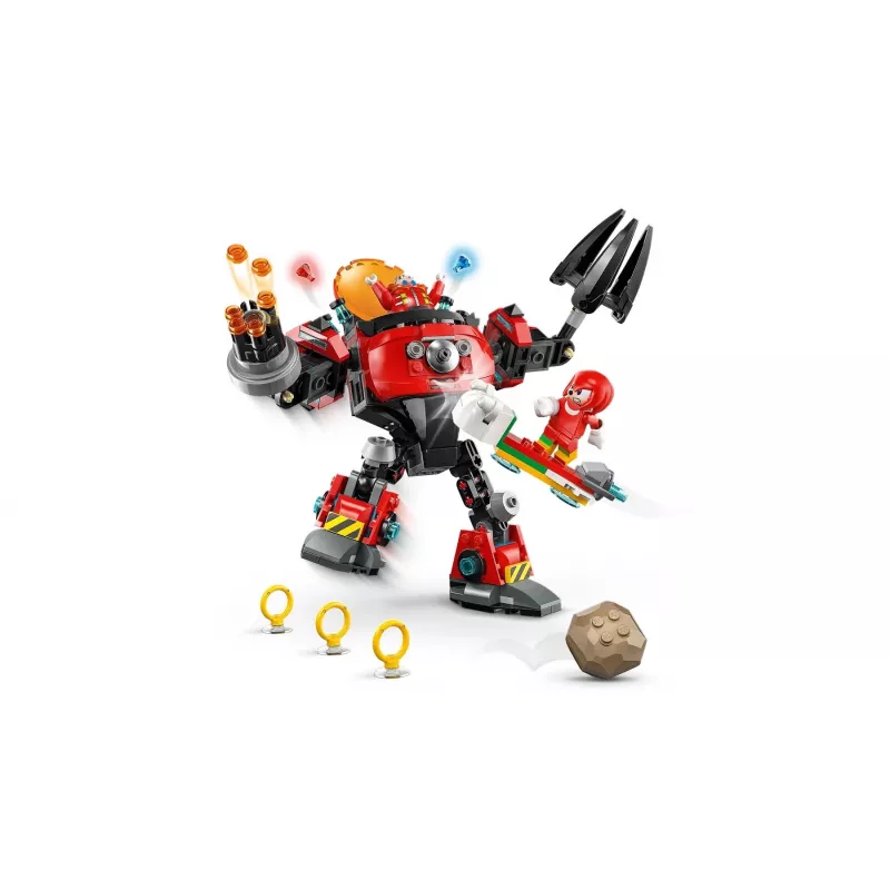 LEGO Construction Toy set Sonic the Hedgehog 77005 Knuckles vs Dr Eggman Egg Crusher Mech, 350 pcs, age 8+