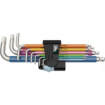 Wera 05022669001 hex key L-shaped hex key Metric 9 pc(s)