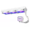 CPU cooler ASROCK Pro 360 ARGB White – 360mm AIO liquid cooler, ARGB lighting, white finish